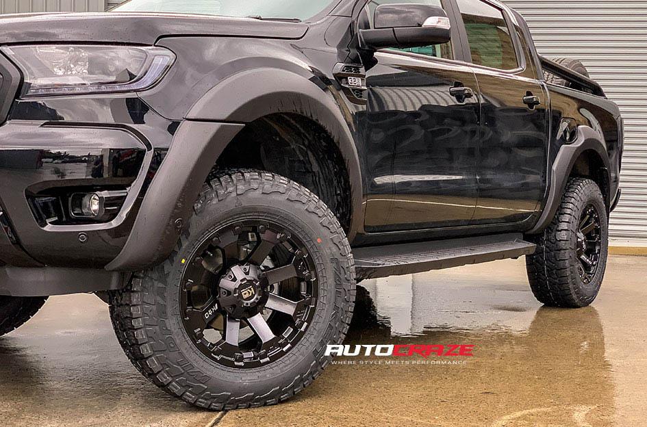 FORD RANGER AMBUSH MATTE BLACK